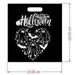 bolsa halloween fantasmas troquelada