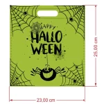 bolsa halloween telarañas troquelada