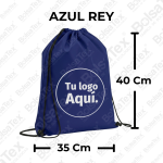 Tula deportiva en cambrel personalizada color azul rey