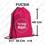 Tula deportiva en cambrel personalizada color fucsia