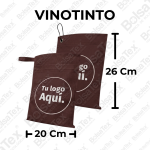Bolsa ecológica para carro en cambrel personalizada color Vinto